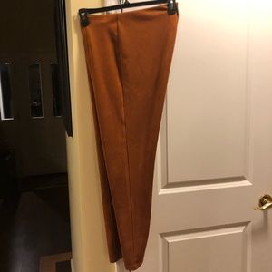 Suede “Look” Stretch Leggings